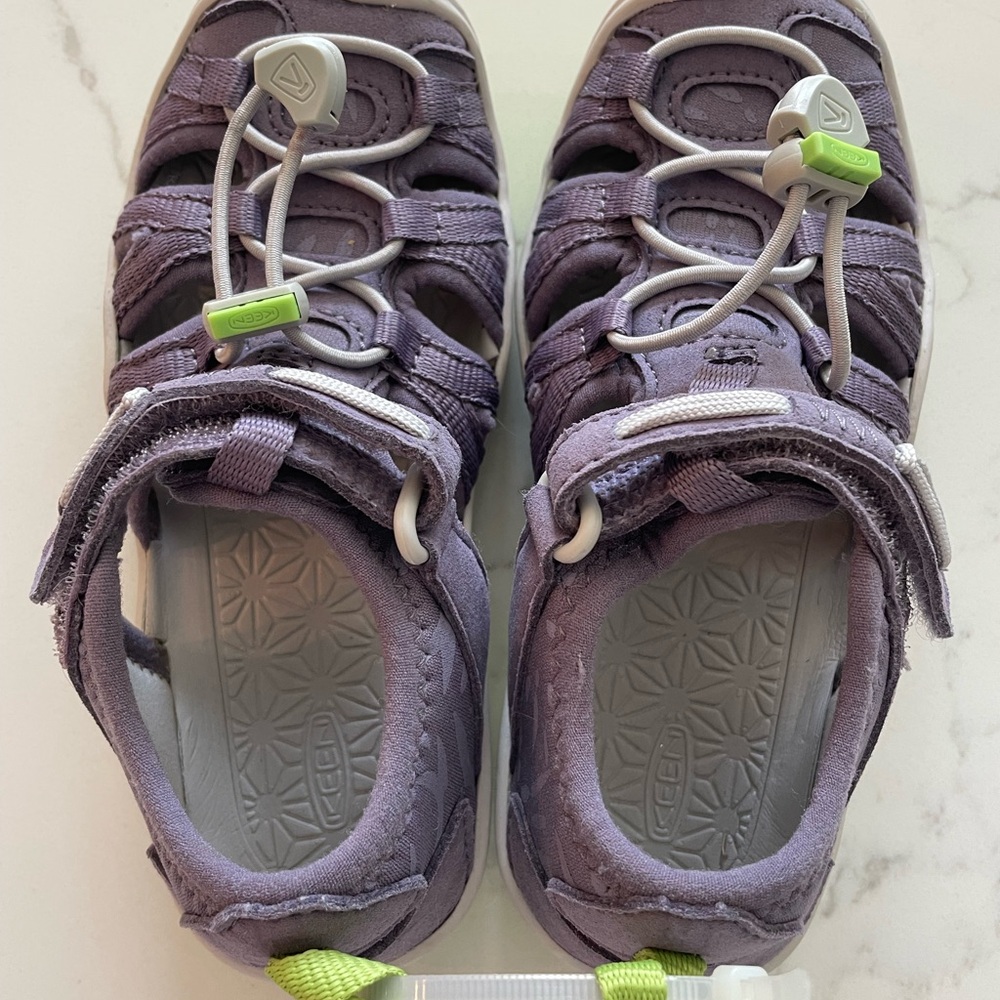 Keen Purple Water Sandals with Adjustable Straps and Closed Toe